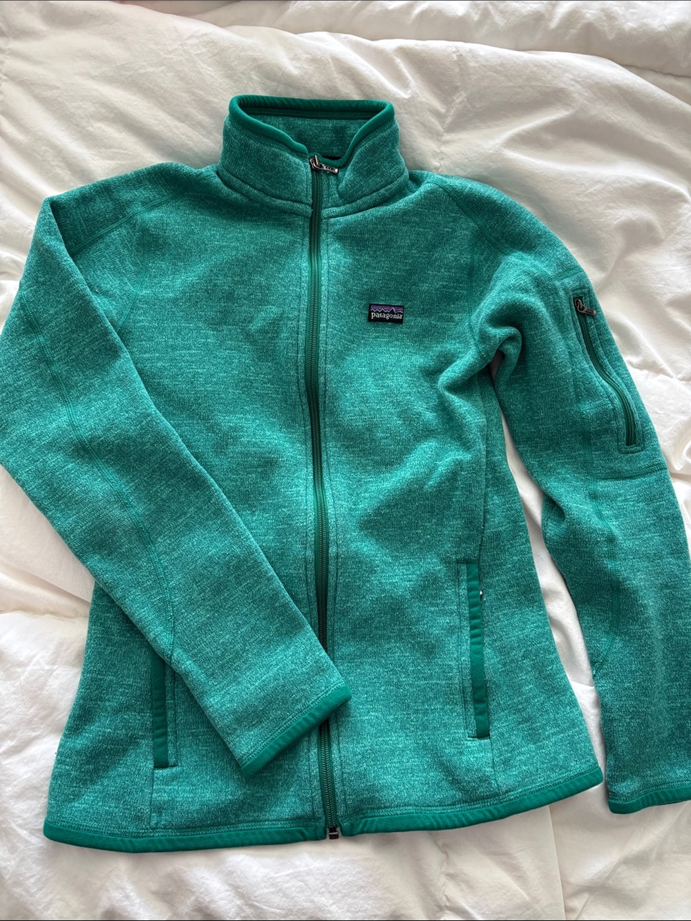 Patagonia Women's Full Zip Better Sweater Jacket - emerald